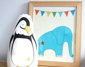 penguin pillow