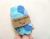 Felt Circle Garland