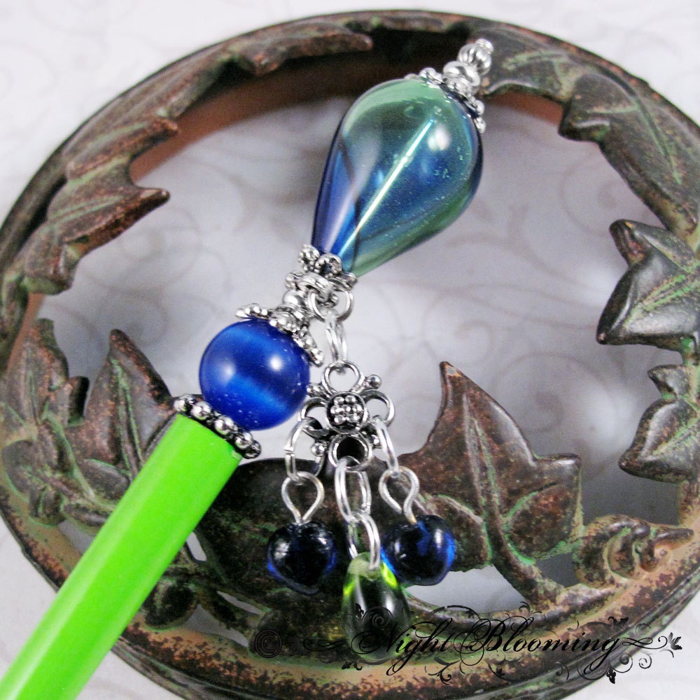 Alven Faerie Hair Stick of Water's Grace