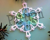 PDF Tatting Pattern "Marian Snowflake" Instant Download