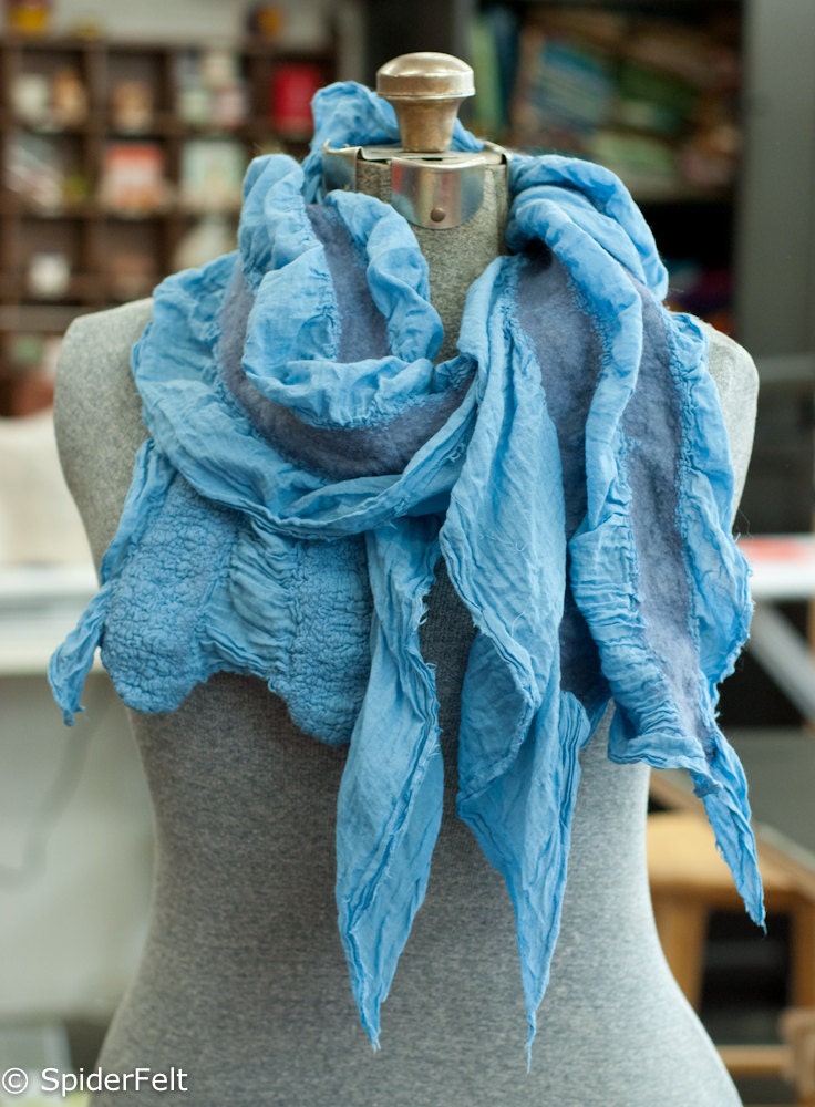 Datri Cotton Nunofelt Summer Scarf