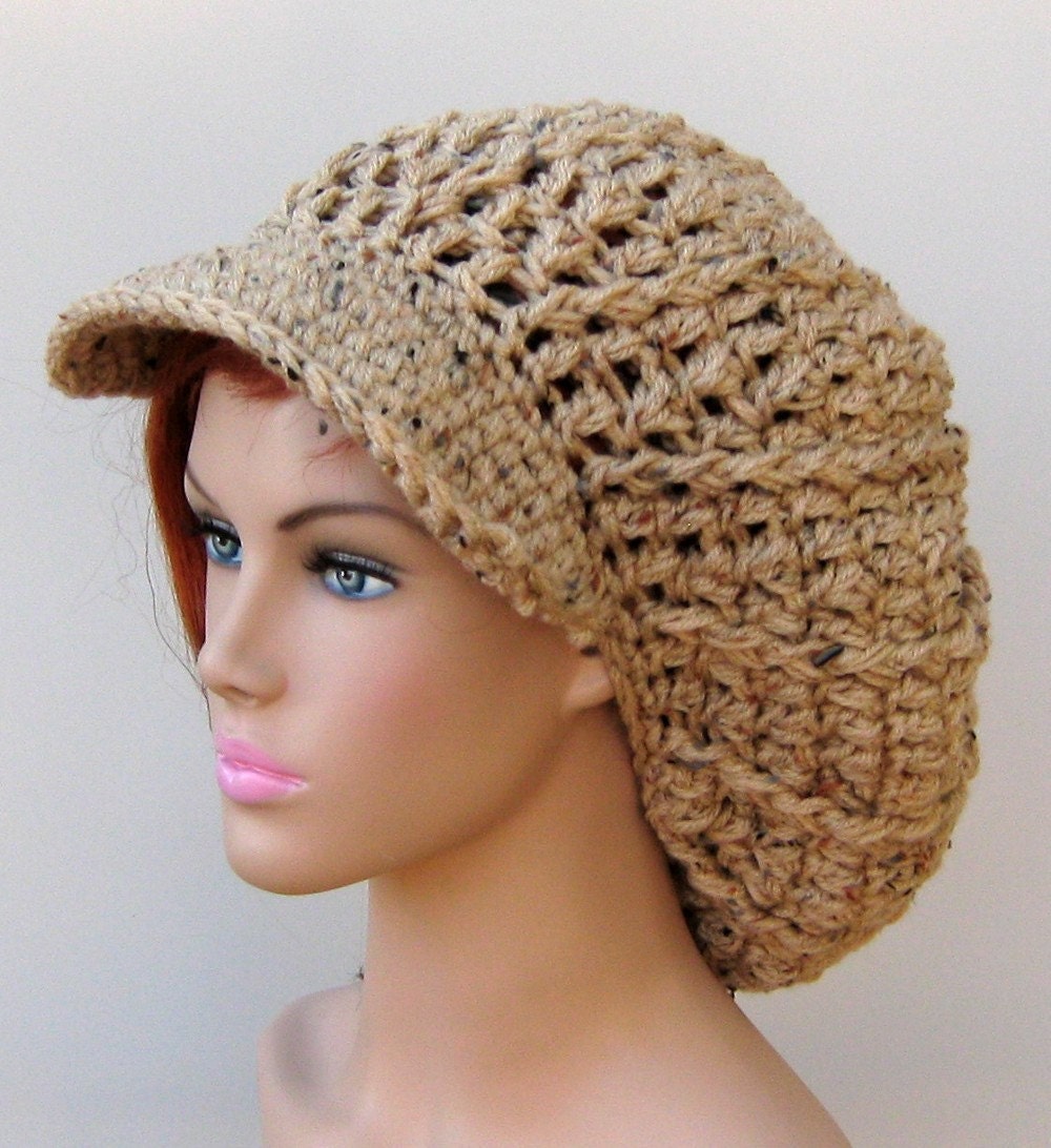 Cap Visor Dread Tam Hat Hippie Slouchy Newsboy Beanie Billed