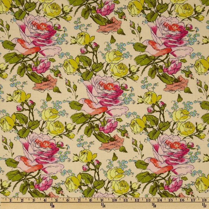 Floral Crib Sheet - Floral Crib Bedding - Organic Crib Sheet - Fitted Crib Sheet - ORGANIC FLORAL