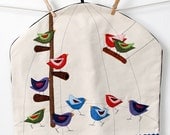 Birdy Bird Cage Felt Applique Kitchen Aid Mixer Cover
