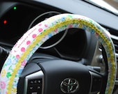 Sweetheart Hippie Chick Steering Wheel Cover by Whoopsie Daisies on Etsy
