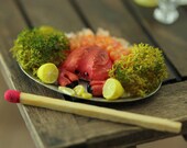 Crab and Prawns - 1:12 Scale Dollhouse Miniature Seafood Collection