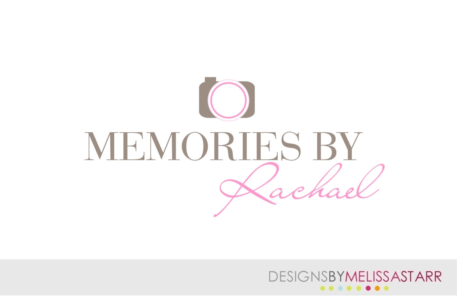 Professional Premade Custom Business Digital Logo Watermark Initial Design