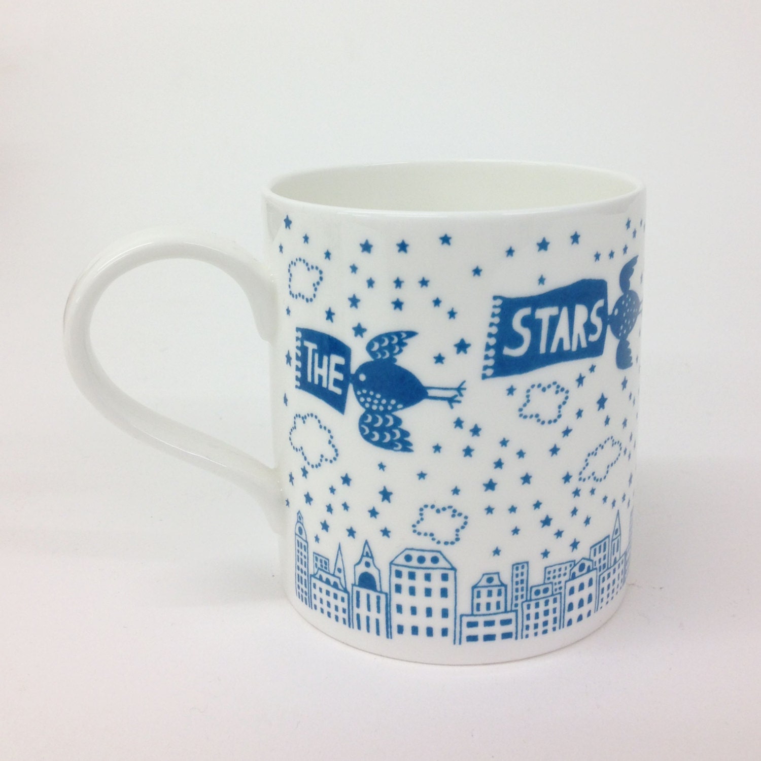 The Stars Shine All Day Too, Ceramic Mug (Teal)