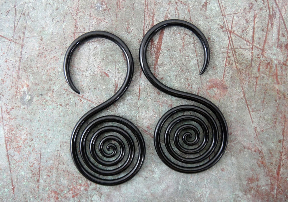 12G - Raven - Spiral Hoops