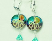 Baby Octopus Earrings