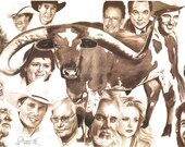 Texas Born....hand drawn