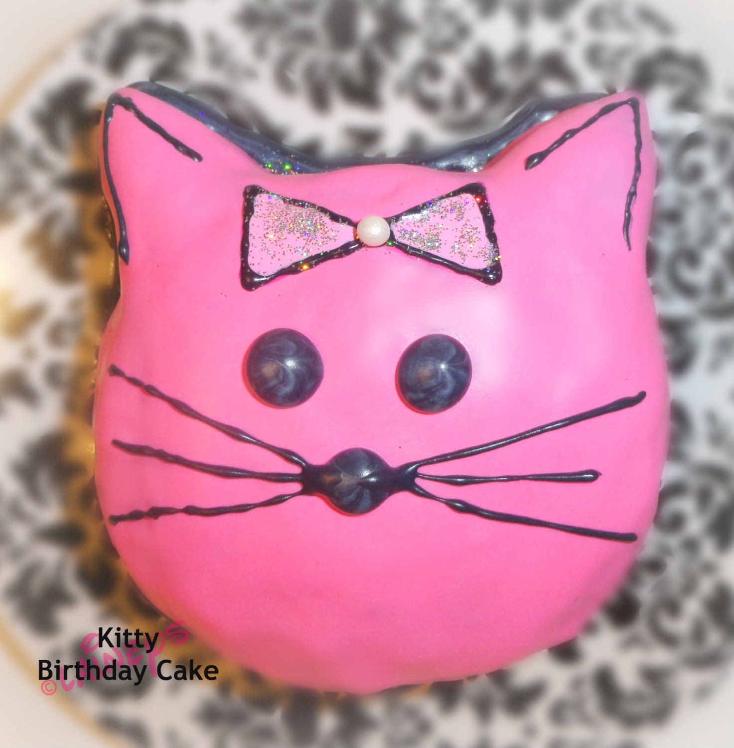 Laineys Kitty Birthday Cakes