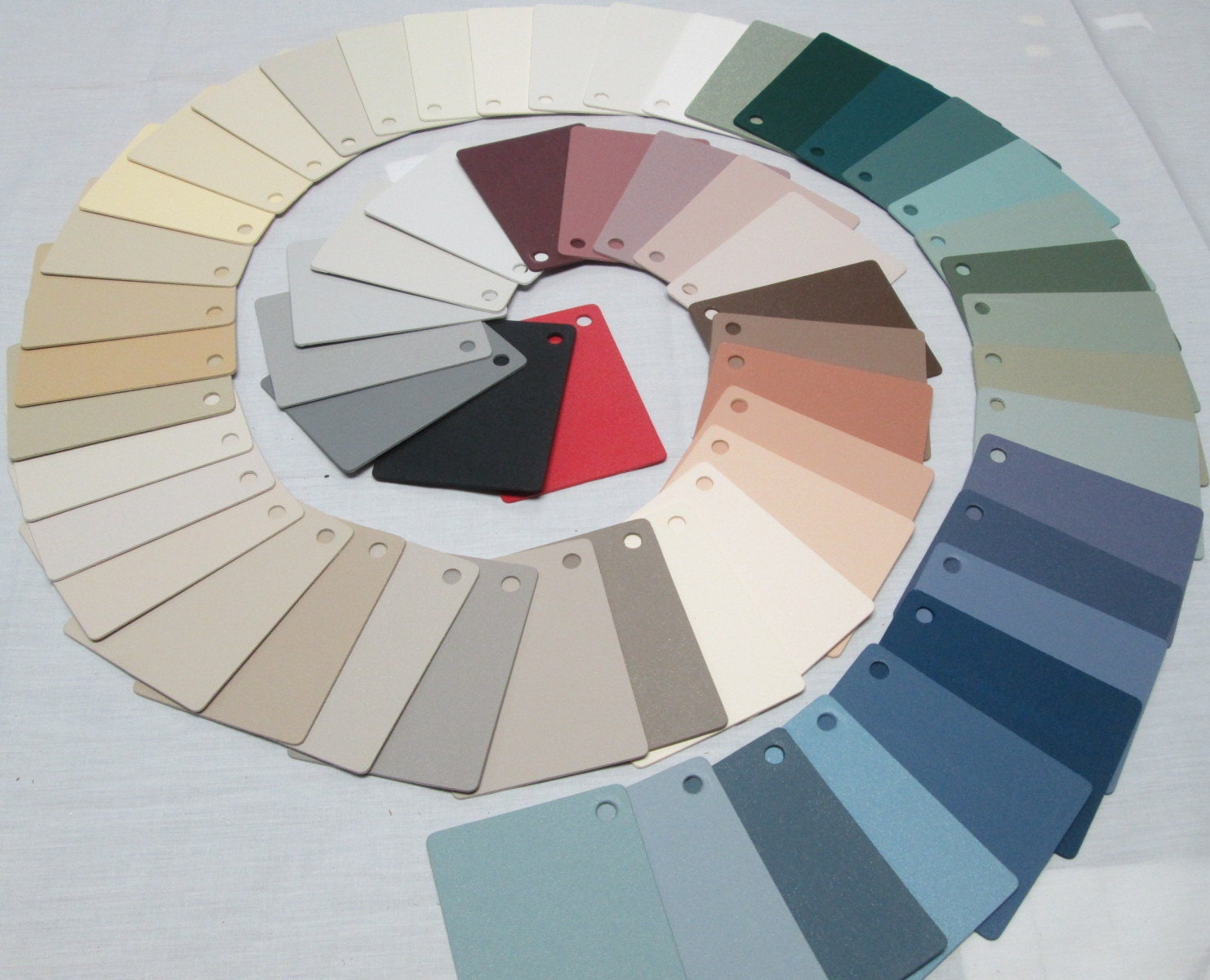 AB76 Lot of Acrylic Wall & Door Cover Sample Chips