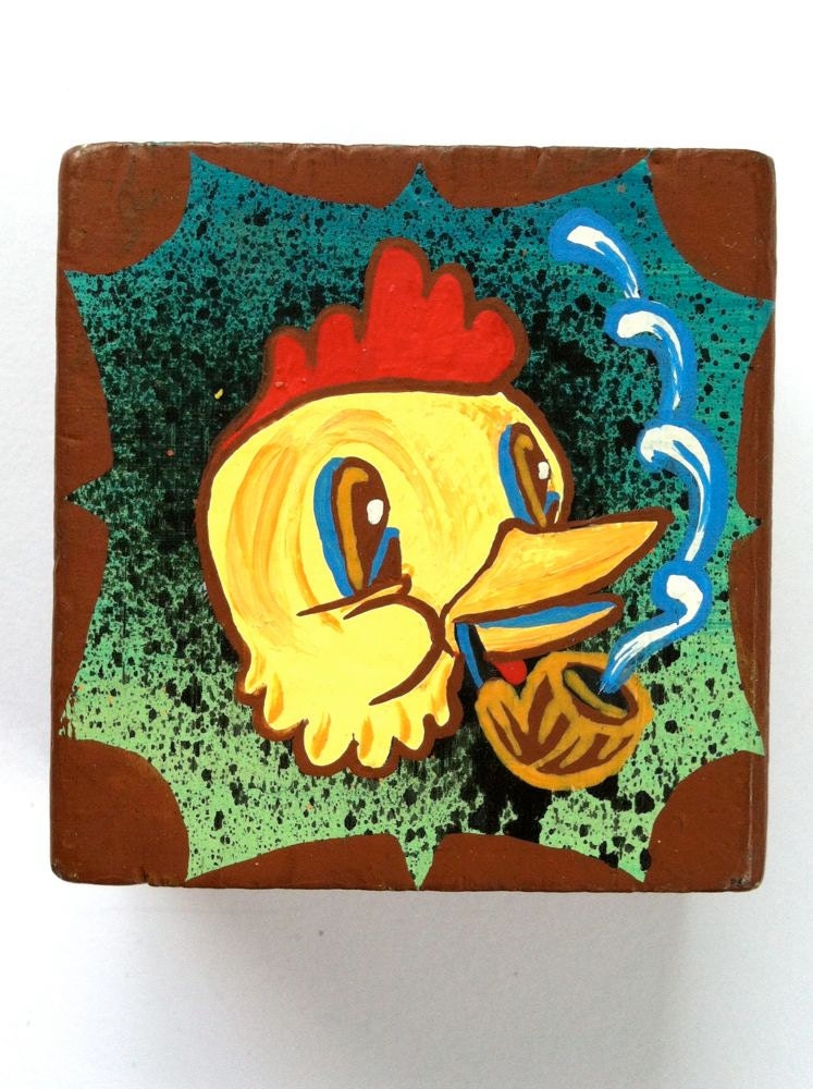 Smokey the chicken
