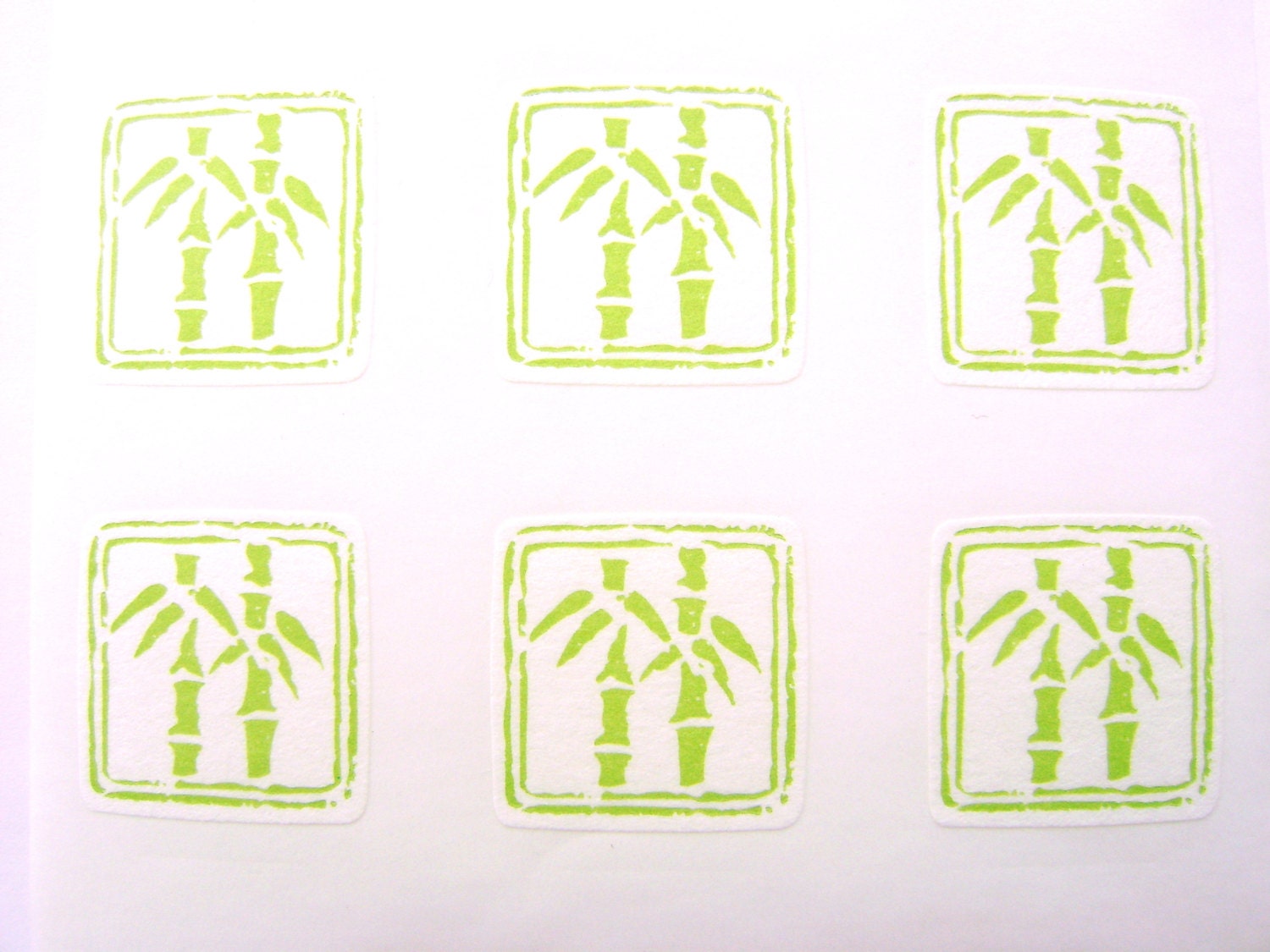 Bamboo Stickers Traditional Japanese (S76)