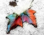 Swinging Maple Leaf Earrings