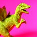 Green Dinosaur Planter Great for Office Desk or Bedroom Ready to Plant Great for Small Succulents or Cacti