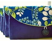 Blue clutch rustic black red grey gray bag purse Set 6 Bridesmaid Clutch etsy wedding Pink Custom Pouch gift MakeUp tagt team - hoganfe