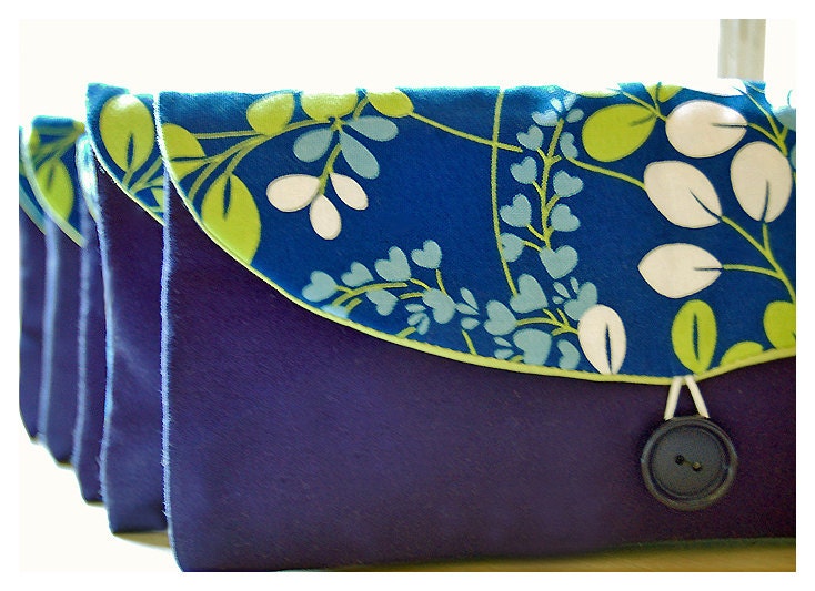 Set of Six - 6, Personalized Bridesmaids Gifts, Wedding Accessory, Bridesmaid Clutch, Country Wedding Bridesmaid Gift, tagt team