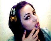 Cute Little Bow Hair Clips - set of 2