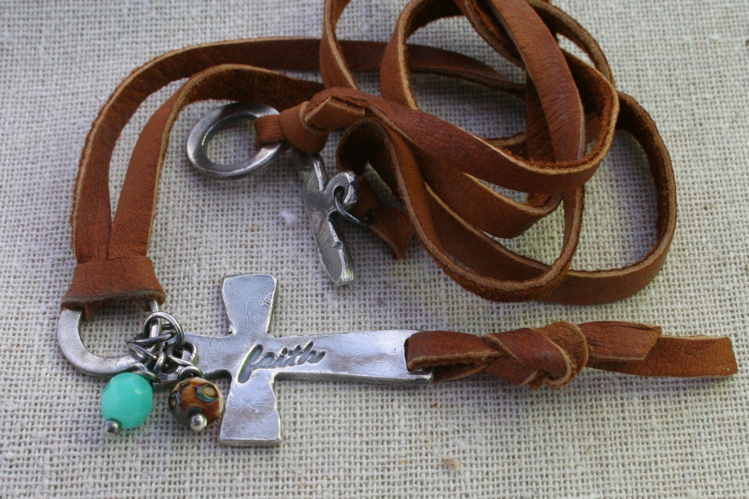 Rustic Silver Necklace Collection - Old Rugged Cross
