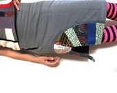Patchwork skirt "Arch" size 38eu, 10uk, 8us