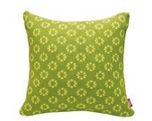 Knitted Pillow Cover - 18x18in/45x45cm - HANABI - Olive