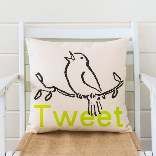 Tweet pillow
