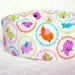 Spring Chick Fabric Headband Spring Colors