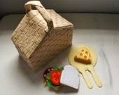 DIY Felt Picnic Set Pattern Ebook - PDF Patterns and Instructions via Email