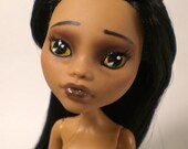 OOAK Custom rerooted and repainted Monster High Clawdeen