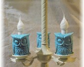 Owl Home Decor Chandelier Lighting Vintage Light