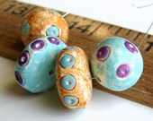 Handmade Polymer Clay Beads - Carnival