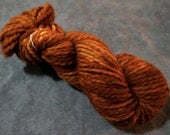 Hand Dyed Bulky Yarn - Merino/Acrylic - 110 yards - "Teddy Bear"