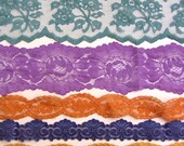 lace hand dyed mixed colours