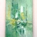 Vintage Mid Century Framed Abstract Oil Art Painting