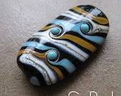 Lampwork Beads - Focal Beads - SueBeads - Southwest Focal - Handmade Lampwork Beads - SRA M67