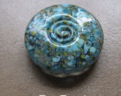 Lampwork Beads - Focal Beads - SueBeads - Big Round Focal 8 - Handmade Lampwork Beads - SRA M67