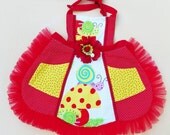 Snail on a Mushroom  Apron