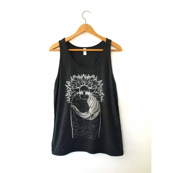 Warrior- Unisex-Large -Triblend -Tank Top