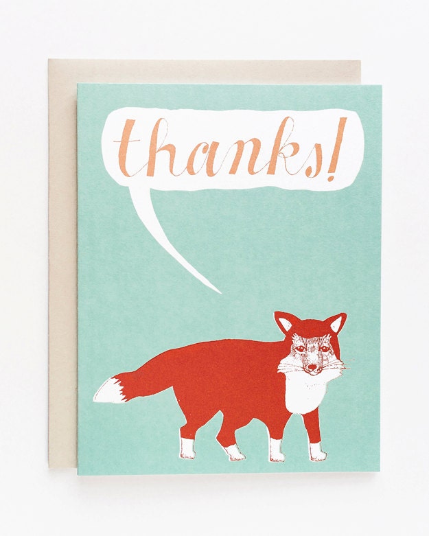 Thanks Card