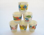 Smurf Dixie Cups