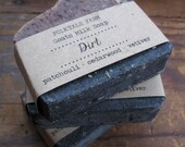 Dirt - goats milk soap with patchouli, cedarwood, & vetiver