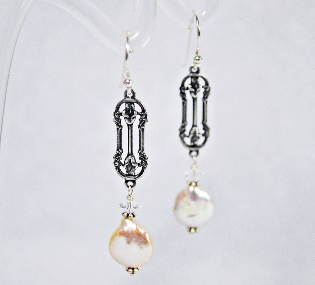 Annas Rose Trellis Ladies of Downton Abbey Earrings