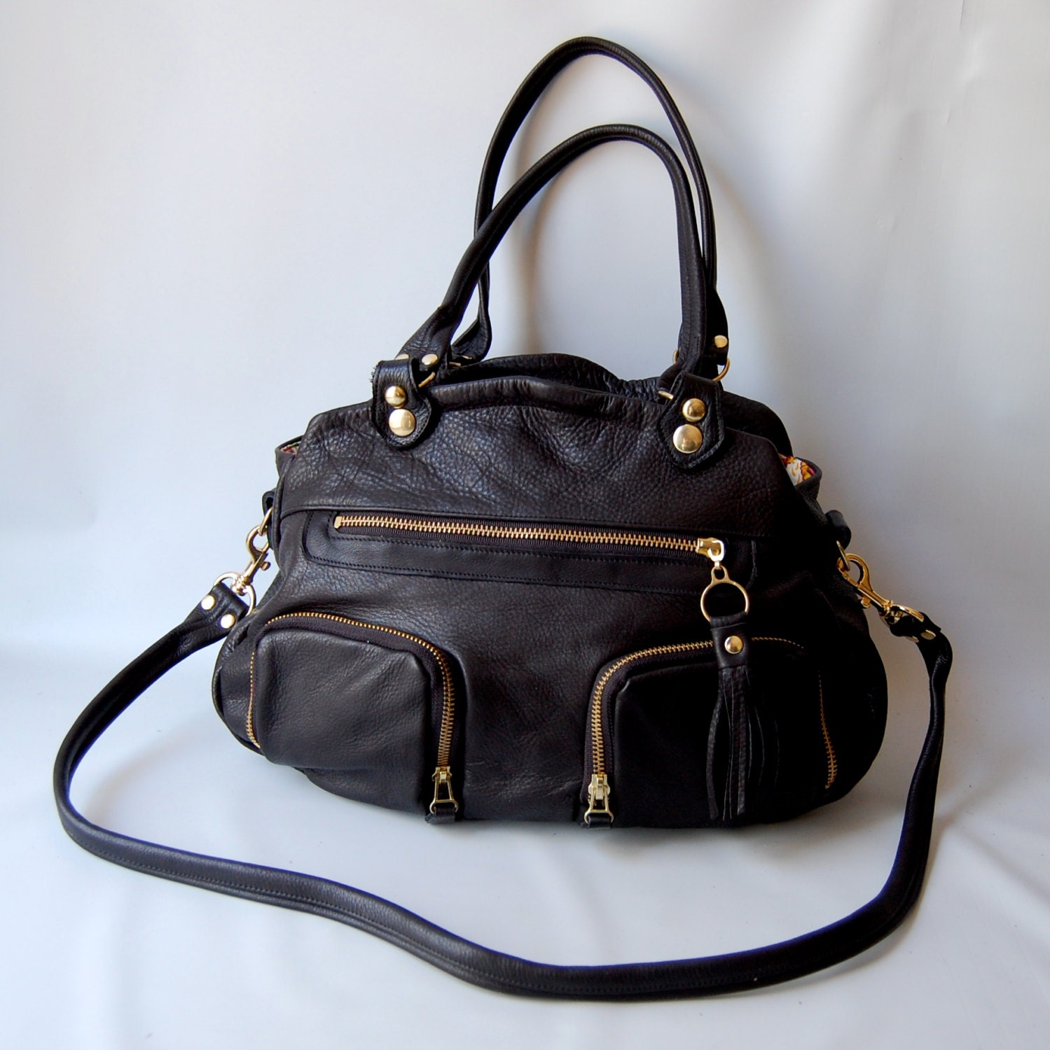 5 pocket Shikotsu bag in black
