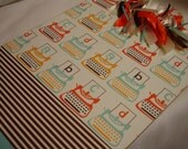 ABC TYPEWRITER CLIPBOARD vintage inspired