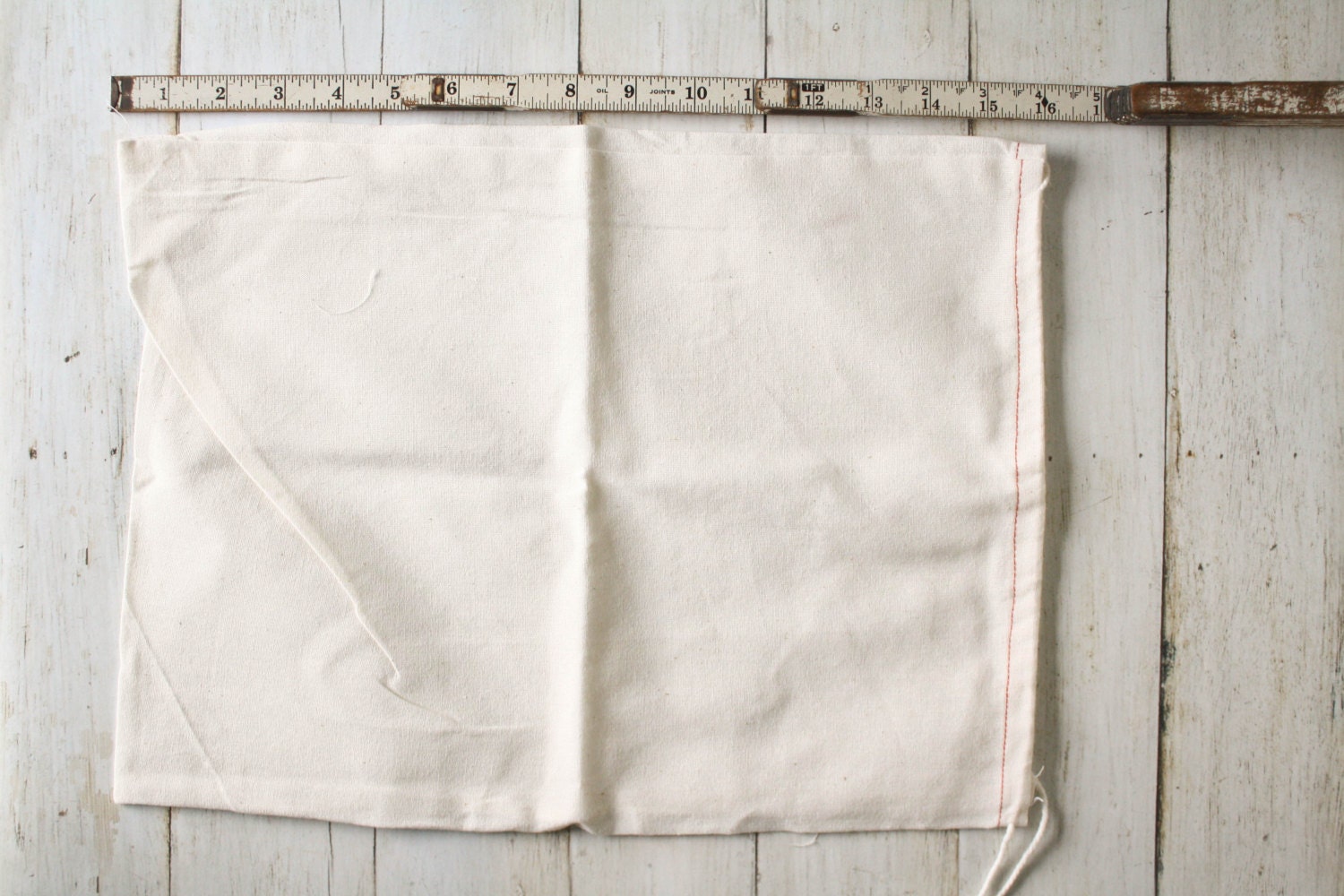 12x16 Cotton Drawstring Bags -  5 Bags