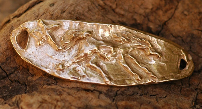 Be Free Golden Bronze Horse Bracelet Link