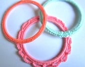 Triple bangle set in Hot