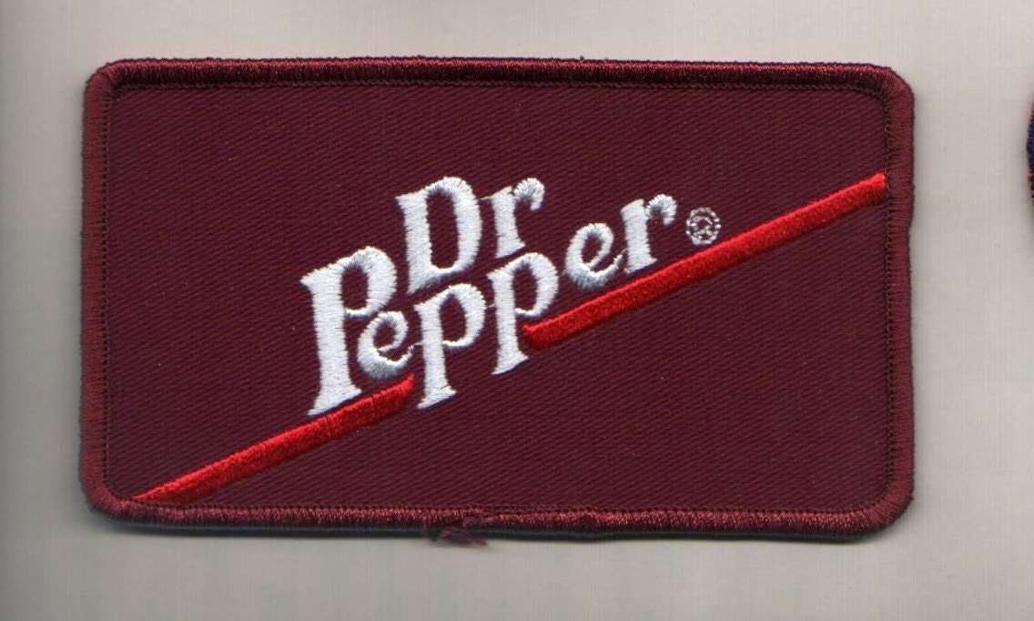 Vintage Uniform Patch  Dr. Pepper